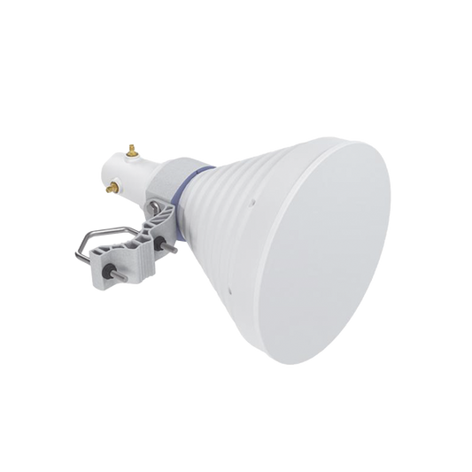 STH-30-USMA|Antena Sectorial Simétrica Starter Horn de 30º, 5150 - 5950 MHz, ganancia de 18 dBi, conexión RP-SMA