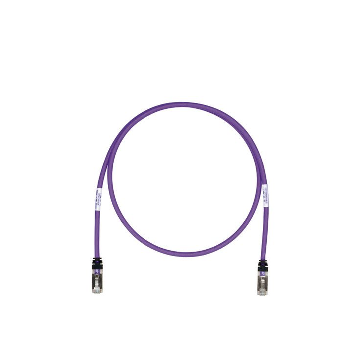 STP6X10VL|Patch Cord Cat6A, Blindado S/FTP, CM/LS0H, 10ft, Color Violeta
