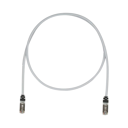 STP6X7IG|Patch Cord Cat6A, Blindado S/FTP, CM/LS0H, 7ft, Color Gris