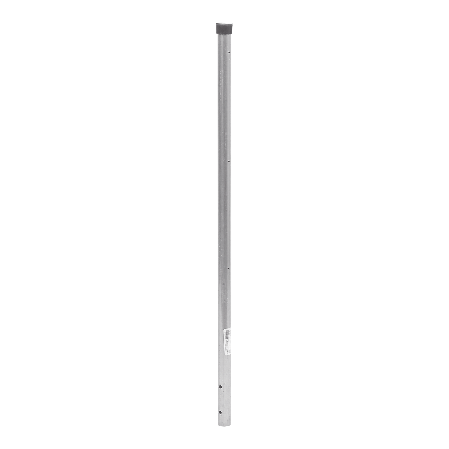 SYS-POST-ESQ-3|Poste de ESQUINA para Cerca Electrificada. Tubo Galvanizado cal. 18 de 1" Diam. y 0.8m Alto con Tapón, ideal para 3 Aisladores
