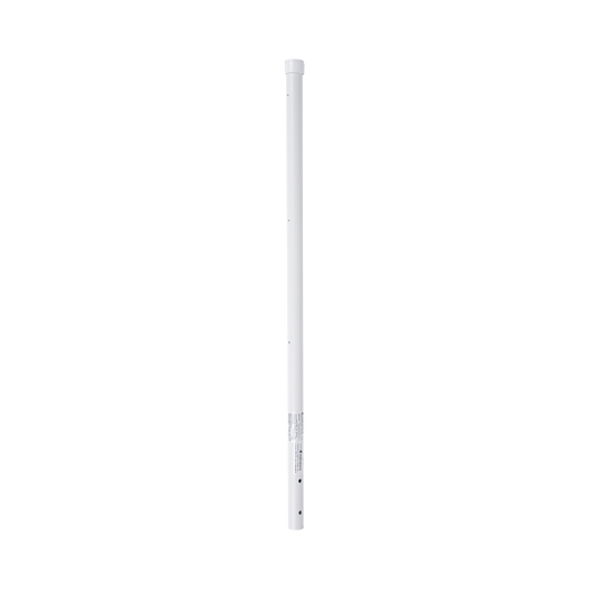 SYS-POST-ESQ-3W|Poste de Esquina de 0.8m para Cerca Electrificada. Tubo Galvanizado cal. 18 de 1"Diam. con Tapón, ideal para 3 Aisladores.