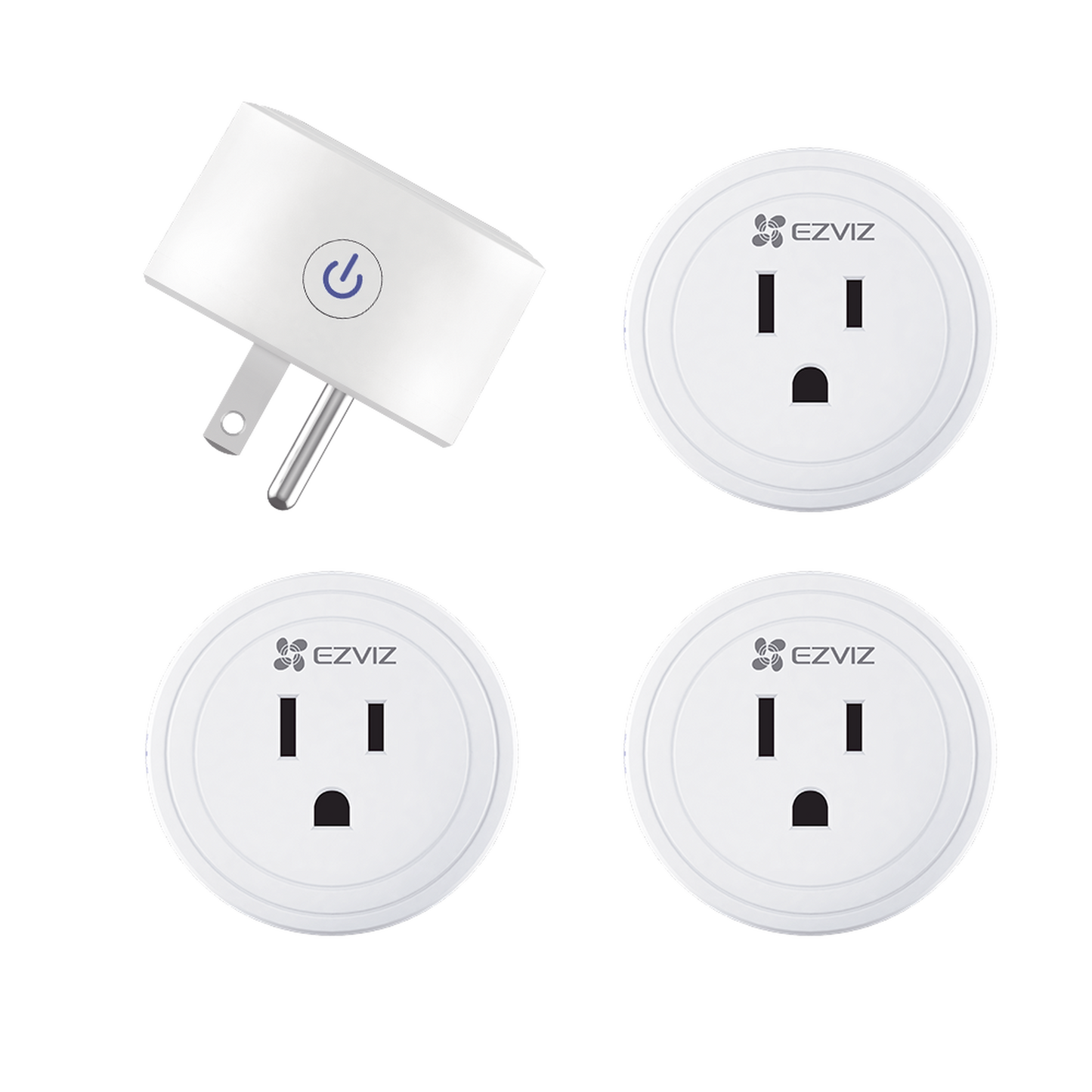 T30/K4|Kit de Enchufe Inteligente / Incluye 4 piezas / Wi-Fi / Control a trav?®s de la Aplicaci??n / Conecte los Dispositivos del Hogar / Permite Personalizar Horarios / Compatible Con Asistente de Voz de Google y Alexa