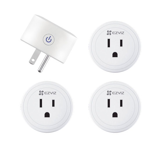 T30/K4|Kit de Enchufe Inteligente / Incluye 4 piezas / Wi-Fi / Control a trav?®s de la Aplicaci??n / Conecte los Dispositivos del Hogar / Permite Personalizar Horarios / Compatible Con Asistente de Voz de Google y Alexa