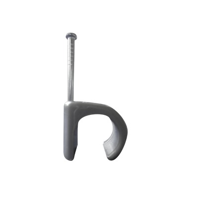 TC-1420|Grapa para cable redondo de 14mm color gris (100pzs) (3105-00100)