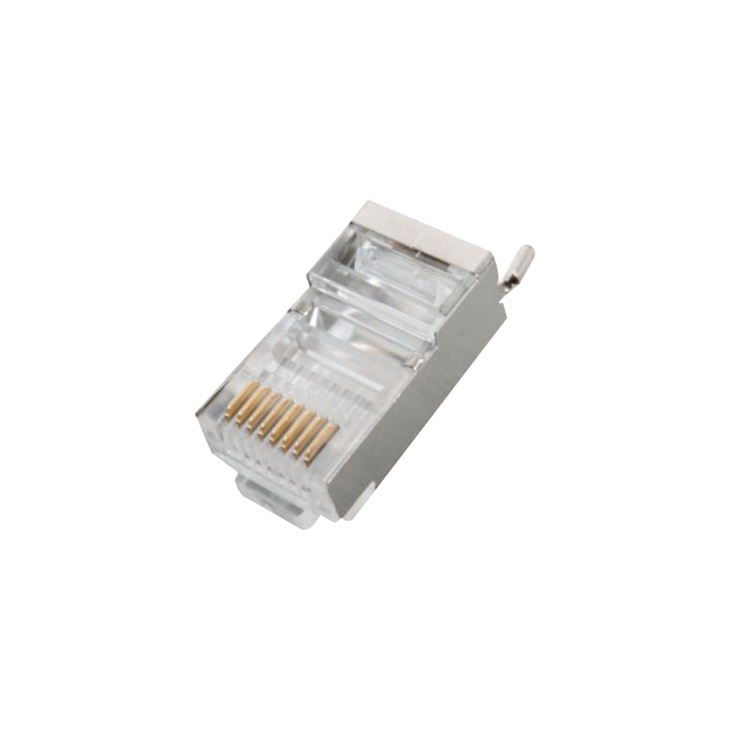 TC-5S|Conector RJ45 para Cable FTP/STP Categor?¡a 5E - Blindado con pin a tierra