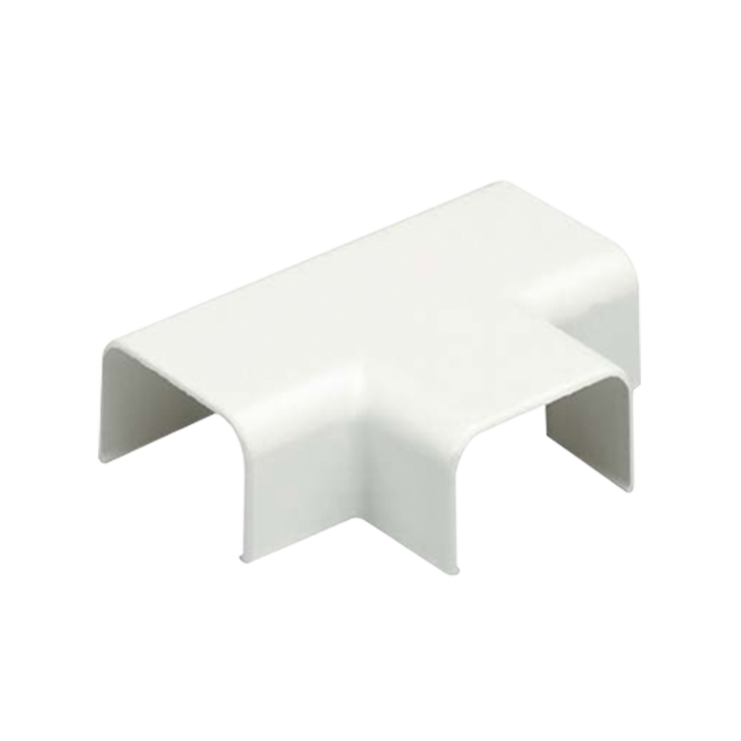TF10IW-X|Accesorio en "T", para uso con canaleta LD10, material ABS, Color Blanco Mate
