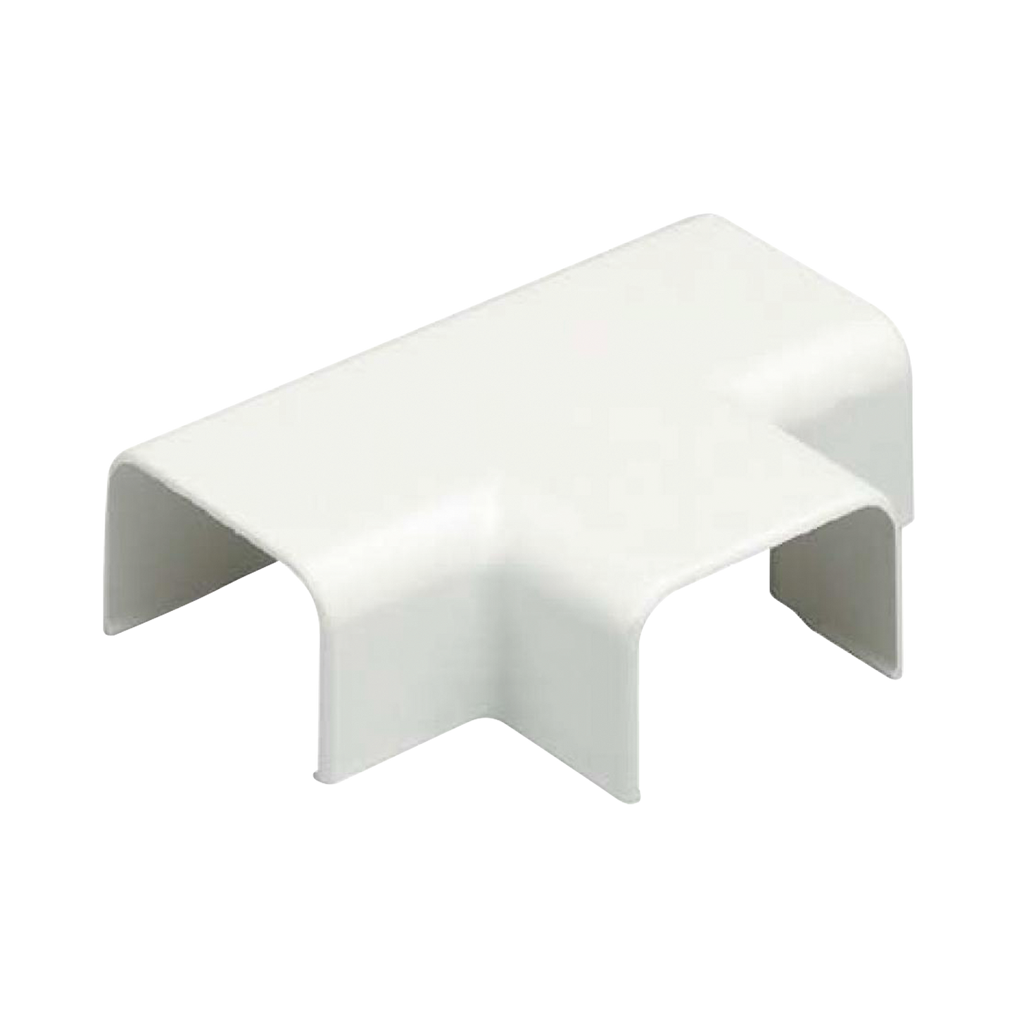 TF3IW-E|Conexión en "T", para uso con canaleta LD3, material ABS, Color Blanco Mate