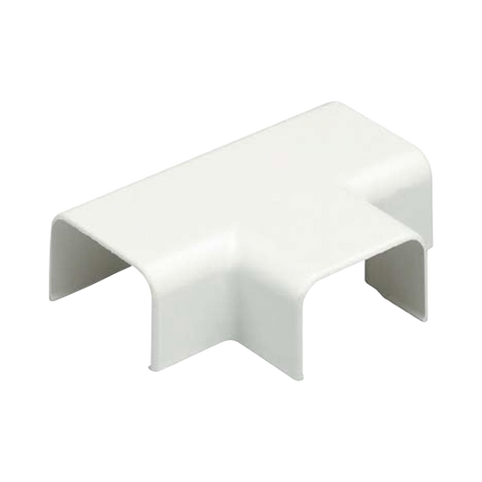 TF3IW-E|Conexión en "T", para uso con canaleta LD3, material ABS, Color Blanco Mate