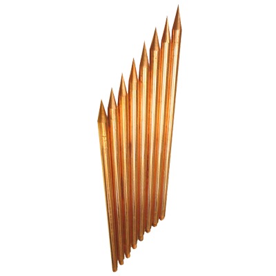 TG-VAR-3034|Varilla de Acero con Recubrimiento de Cobre Diámetro 3/4" de 3m de Largo