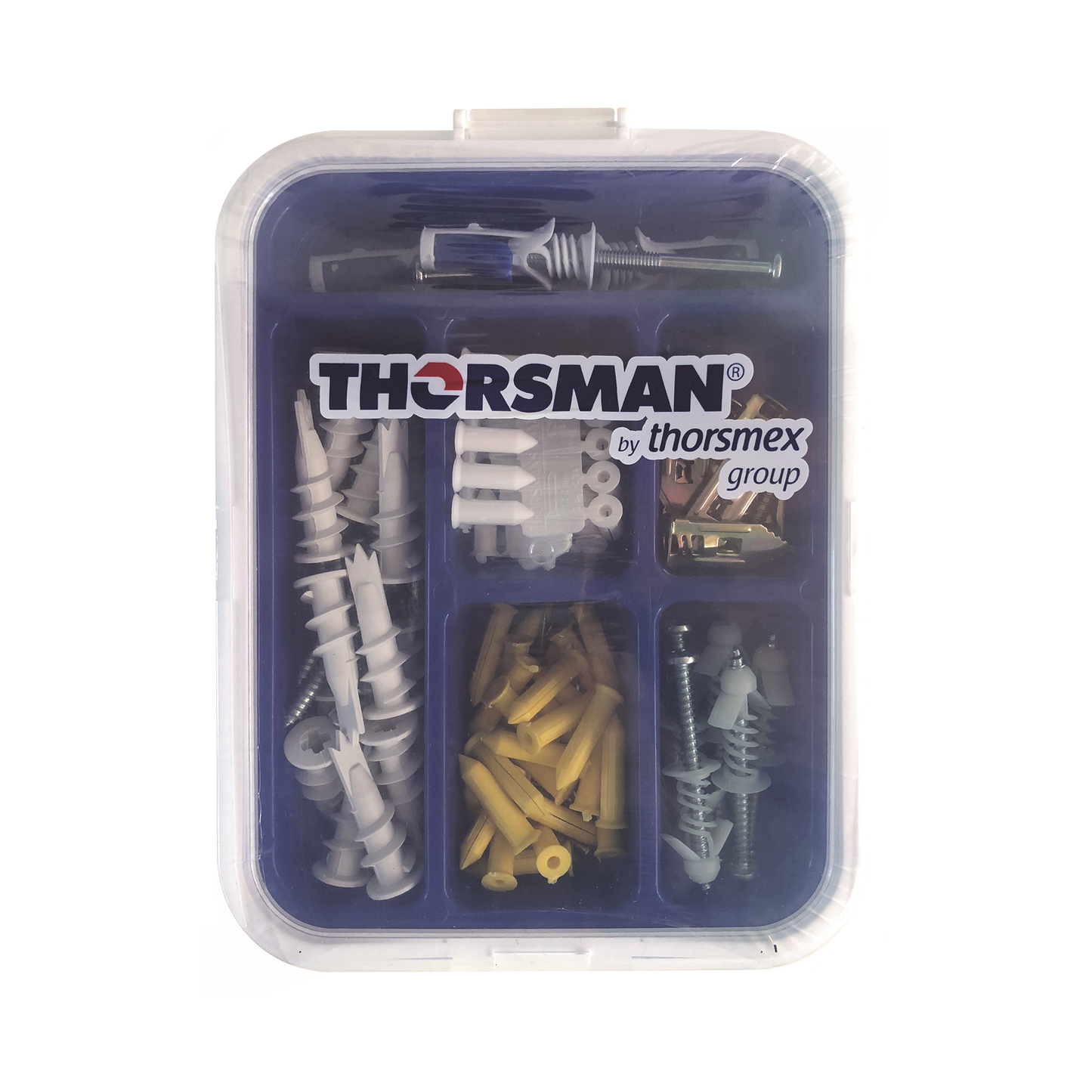 TH-KIT-FY|Kit para Sistemas de Fijaci??n en Yeso, Muros Falsos, Tabique hueco, Uso en interiores (91 piezas)