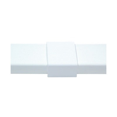 PT-48-U|Pieza de unión color blanco de PVC auto extinguible, para canaleta PT48 (6180-01002)