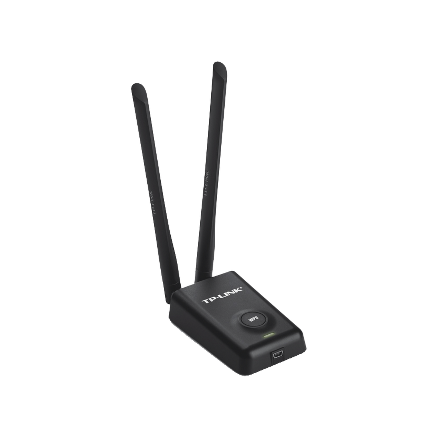 TL-WN8200ND|Adaptador de alta potencia USB inal?ímbrico N 300 Mbps 2.4 GHz con 2 antenas externas de 5 dBi