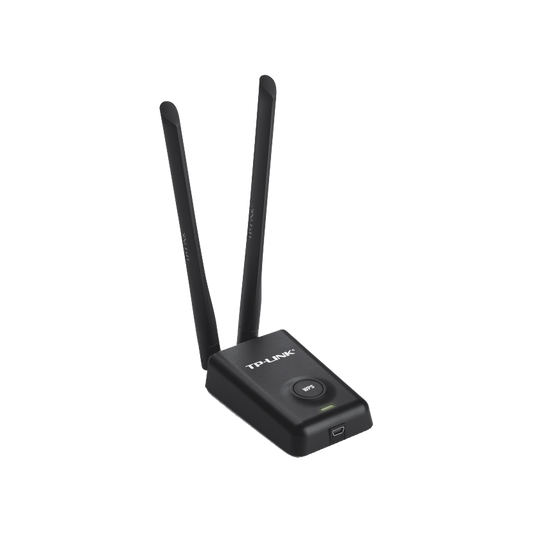 TL-WN8200ND|Adaptador de alta potencia USB  inal?ímbrico N 300 Mbps 2.4 GHz con 2 antenas externas de 5 dBi