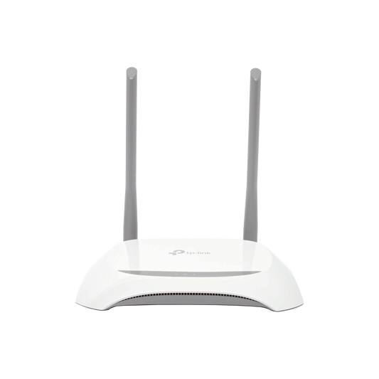 TL-WR840N|Router Inal?ímbrico WISP, 2.4 GHz, 300 Mbps, 2 antenas externas omnidireccional 5 dBi, 4 Puertos LAN 10/100 Mbps, 1 Puerto WAN 10/100 Mbps, control de ancho de banda