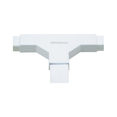 TMK-1020-T|Secci??n en "T" color blanco de PVC auto extinguible, para canaletas TMK1020, TMK1020SD, TMK1020CD (5140-02001)