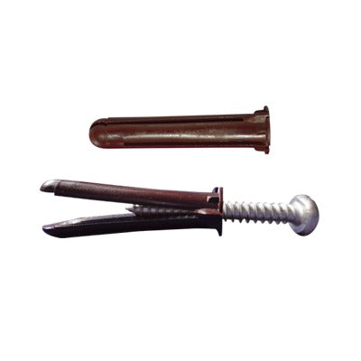 TP-2B-KIT|Paquete de 10 taquetes caf?® 1 3/4" y 10 tornillos 10mm x 1 3/4" (1104-05002)