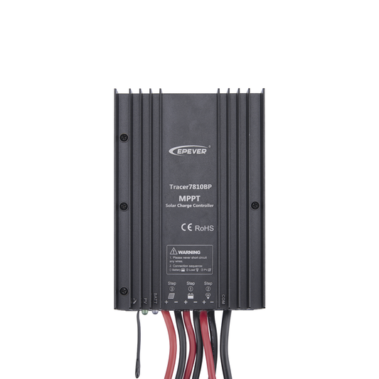 TRACER7810BP|Controlador Solar MPPT 30A 12/24V, Máximo Voltaje de Circuito Abierto Voc 100Vcc, Configurable para Baterías de Litio