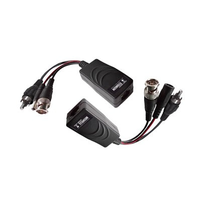 TT-101-PVA-TURBO|Kit de transceptores activos, env?¡a alimentaci??n 12V/24Vcc/AC, video y audio a una distancia de hasta 150 m en 4K para aplicaciones de video por UTP Cat 5e / 6 en alta definici??n.