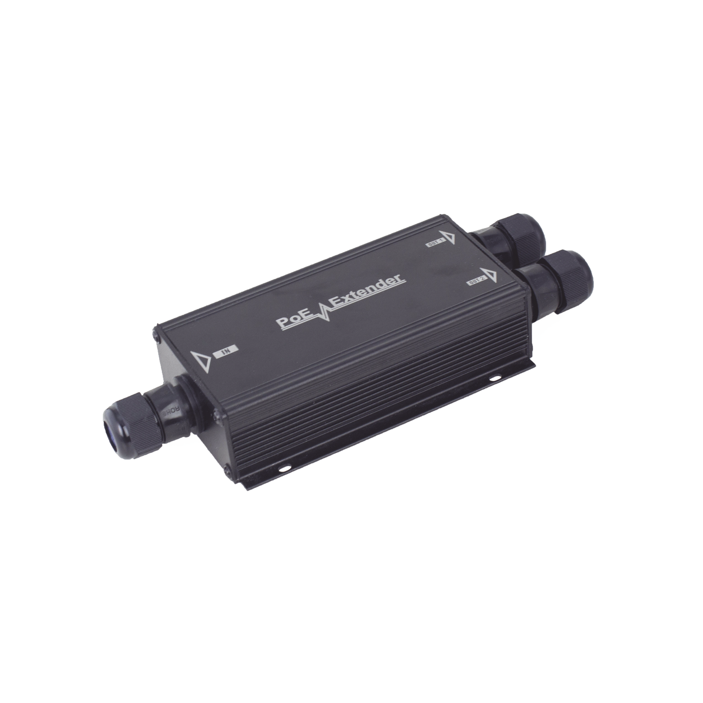 TT-2003EX-POE|Extensor PoE/ 100 Metros / Intemperie (IP66) / 60 Watts / 1 puerto @ 2 salidas a 30 W / No requiere fuente de alimentación adicional