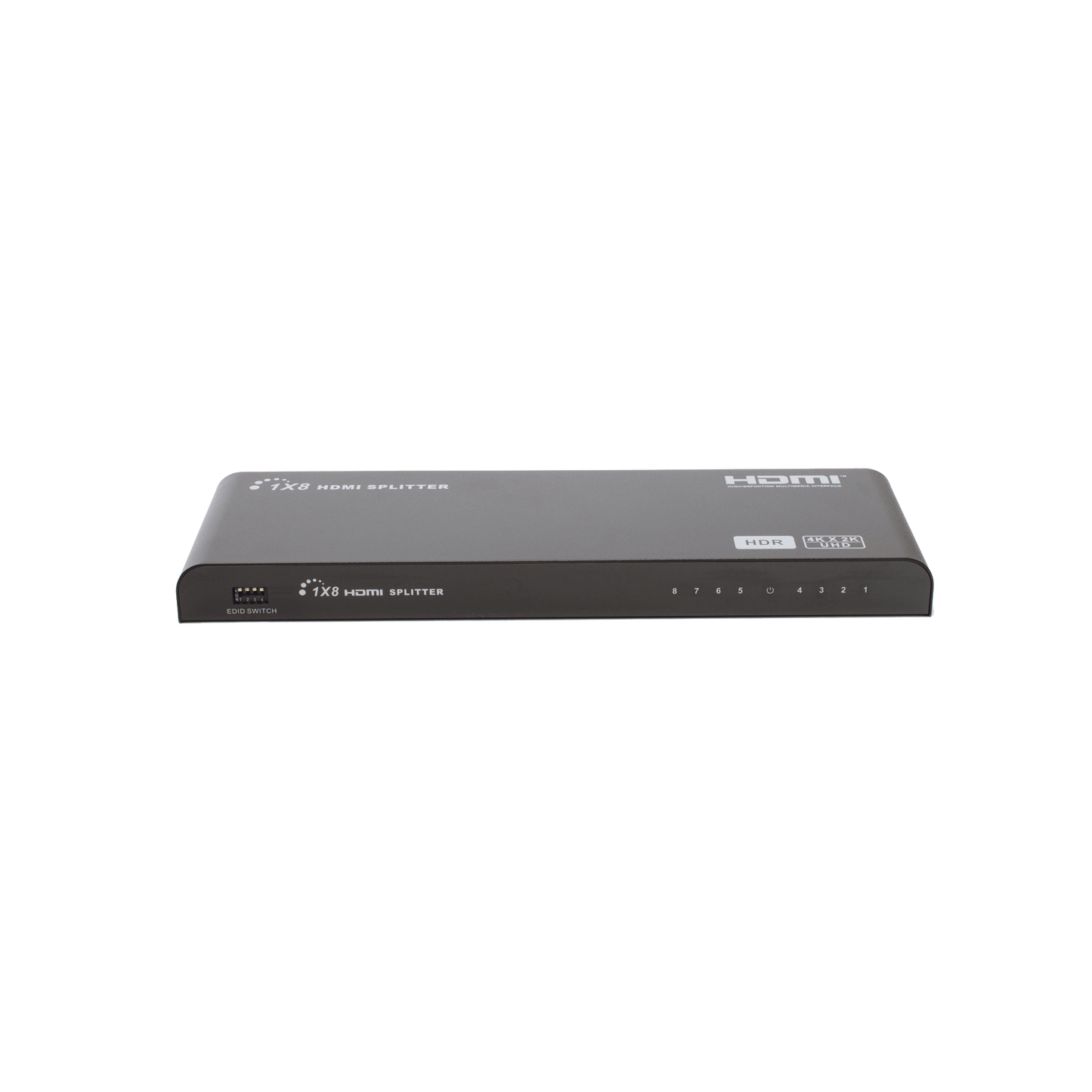 TT318HDR-V2.0|Divisor (Splitter) HDMI 4K de 1 Entrada a 8 Salidas (Simultaneas) / Soporta 4K?ù2K / Soporta 4 equipos con conexi??n en Cascada / Ajuste de resoluciones EDID / HDR / HDMI 2.0 / HDCP 2.2 / Permite mezclar pantallas en 4K y 1080P