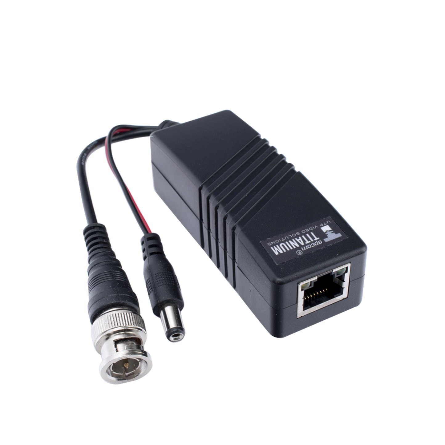 TT4816PVTURBOTX|(TRANSCEPTOR) TRANSMISOR ACTIVO para Kits KITTT4PVTURBOX, KITTT8PVTURBOX, KITTT16PVTURBOX y KIT-TT16PVTURBOX-RX / Regula el voltaje de 36 Vcc a 12Vcc / HD-TVI/CVI/AHD/CVBS / Se instala del lado de la cámara.