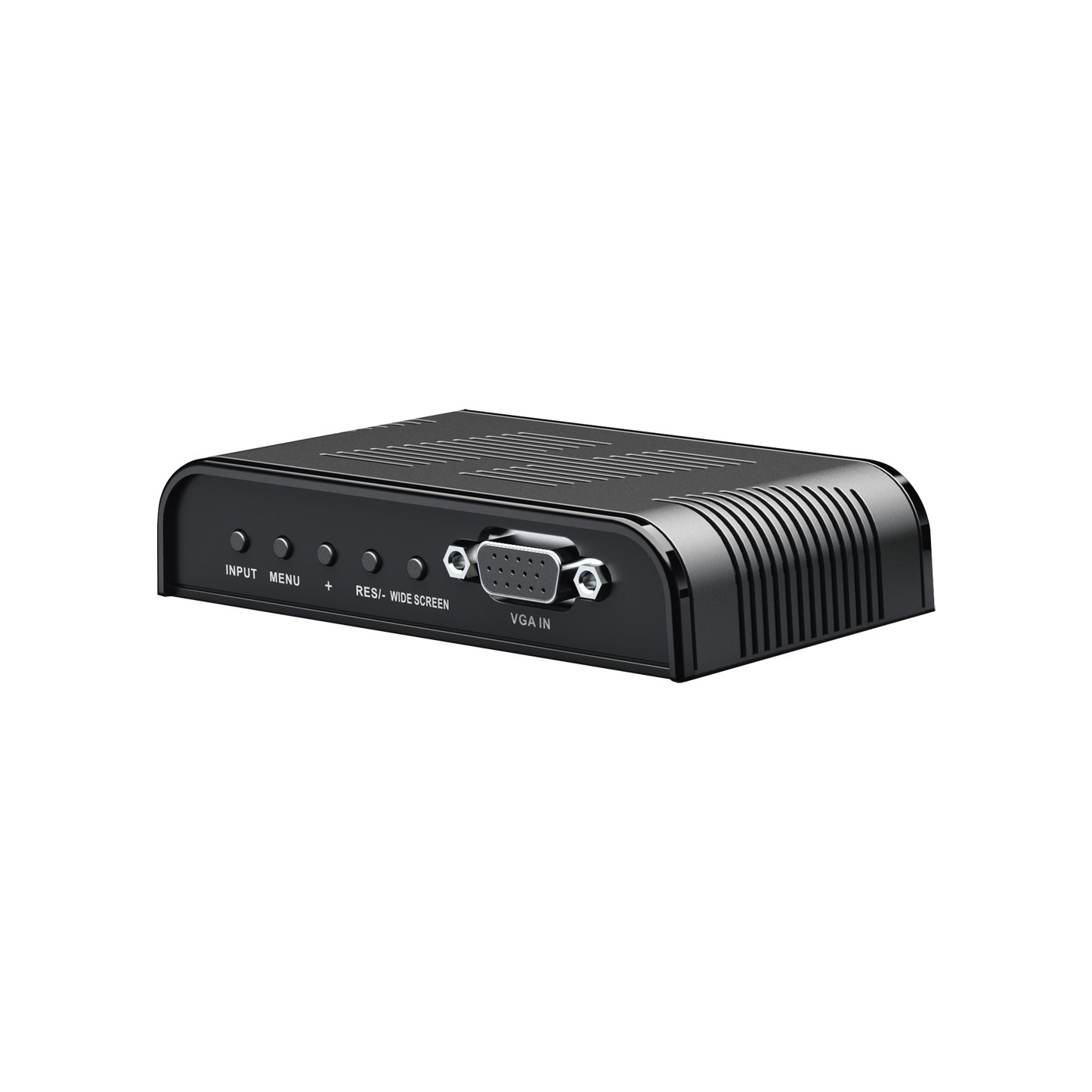 TT7505|Convertidor de S-VIDEO, BNC (CVBS), VGA a VGA / Resoluci??n 1080P @60Hz / Soporta ajuste de Brillo, contraste, saturaci??n de color / Alimentacion incluida.