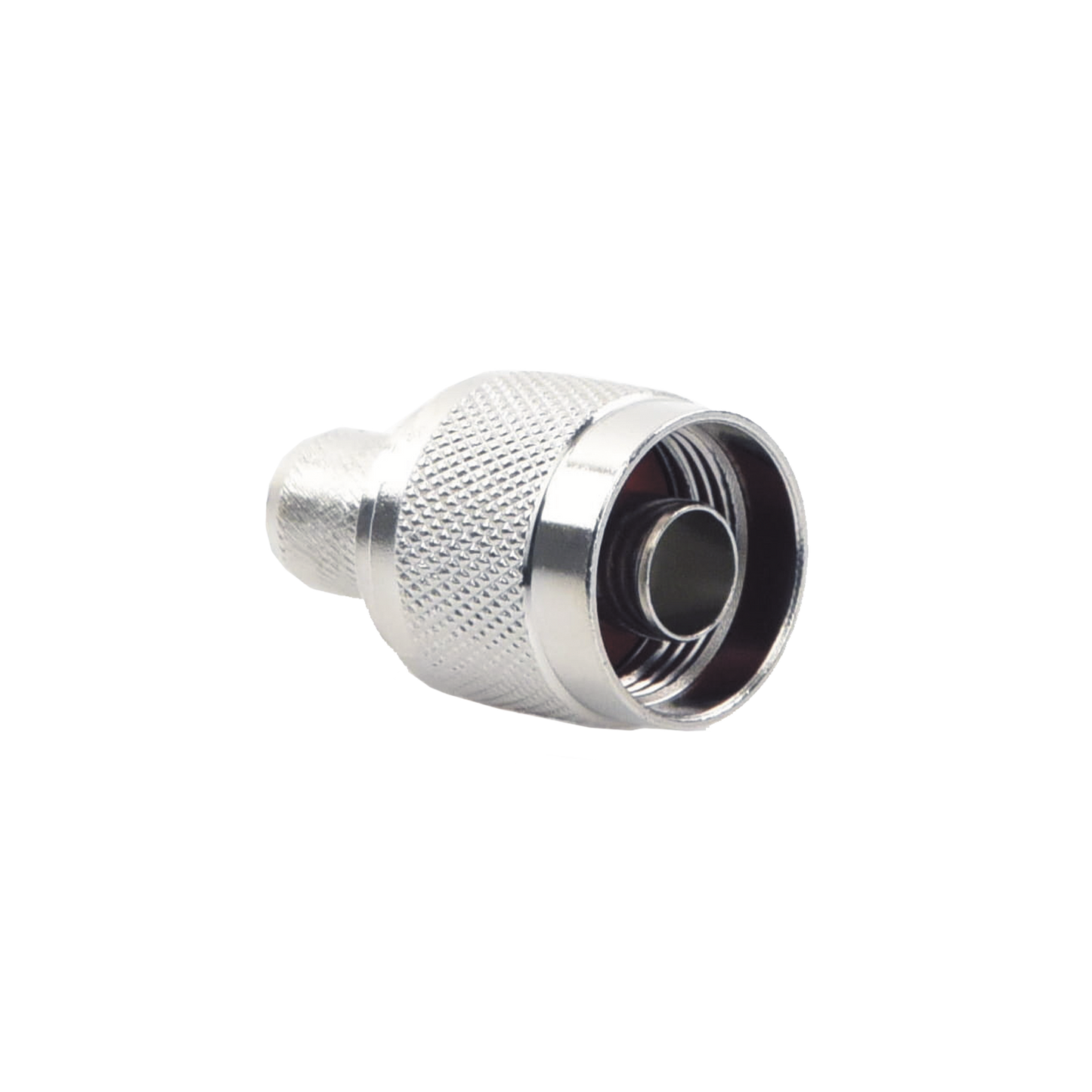 TT-CON-531|Conector N Macho para 75 Ohm de Anillo Plegable para cable RG-11, Niquel /Oro /Tefl??n.