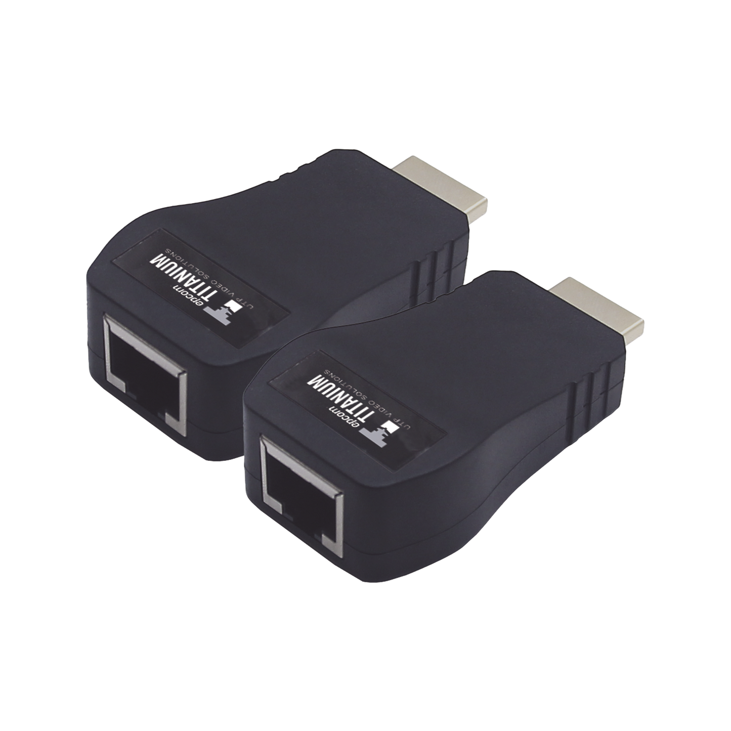 TTHDMI2RJ|Kit Extensor 25m convertidor Señal HDMI a UTP (Cat5e/Cat 6) / Calidad PREMIUM