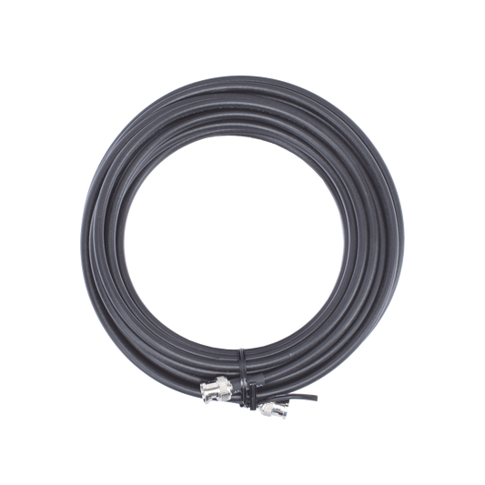 TTM-COAX-8.0M|Jumper DE 8 m con Conectores BNC Macho a BNC Macho con Cable RG59.