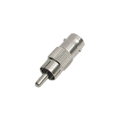 TT-RG-03|Adaptador en l?¡nea para 75 Ohm, de conector BNC hembra a RCA macho en aplicaciones de Audio-Video para c?ímaras, monitores y DVR??s.