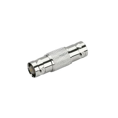 TT-RG-09|Adaptador Tipo Barril para 75 Ohm, de Conector BNC Hembra a BNC Hembra, N?¡quel/ Oro/ Tefl??n.