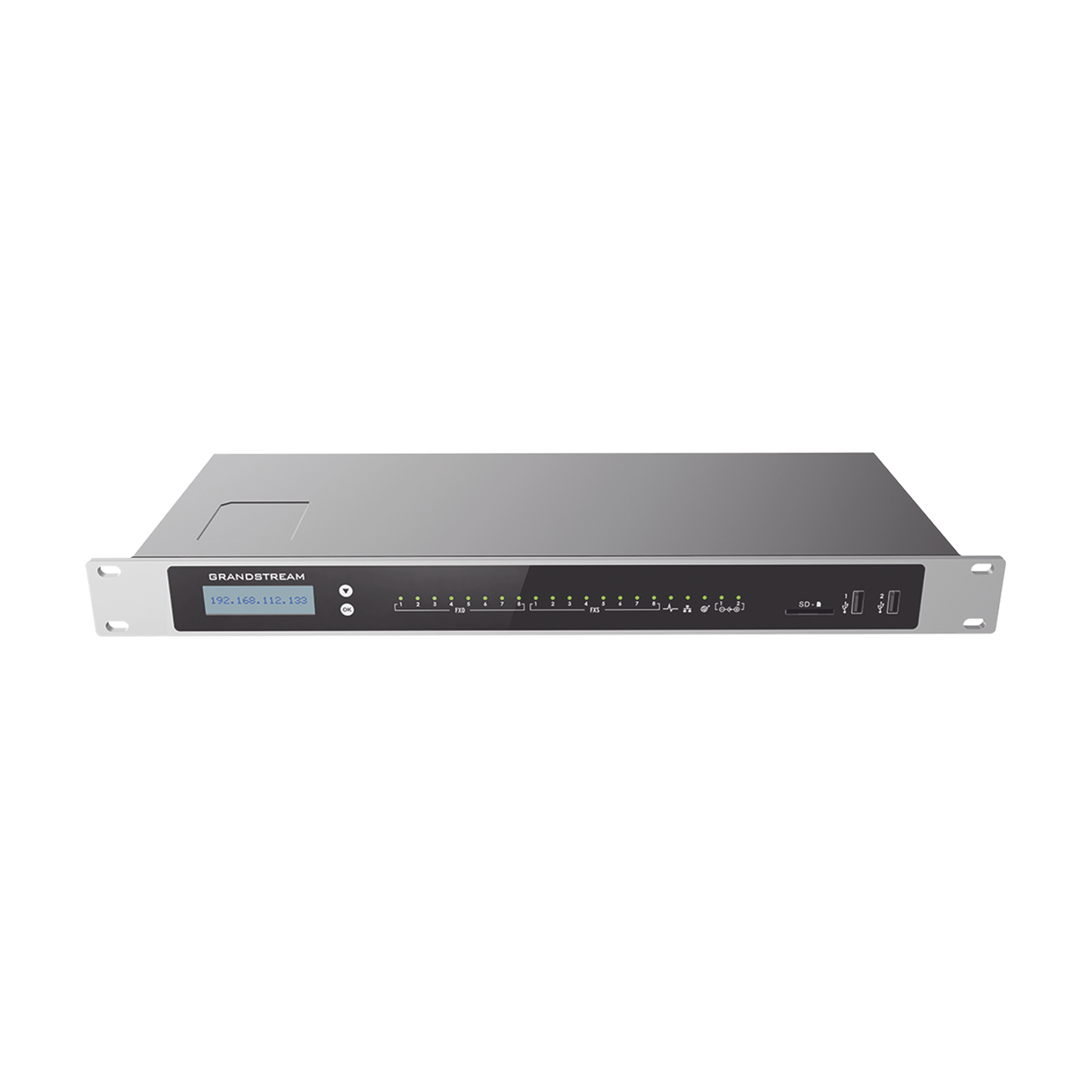UCM6308A|Conmutador IP-PBX para hasta 1500 usuarios y 200 llamadas simultaneas, 8FXO, 8FXS, soluci??n para PyMEs