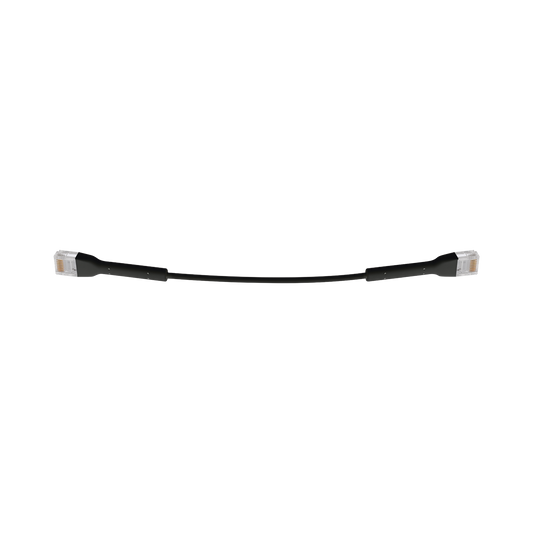 UC-PATCH-RJ45-BK|UniFi Ethernet Patch Cable Cat6 de 22 cm, color negro