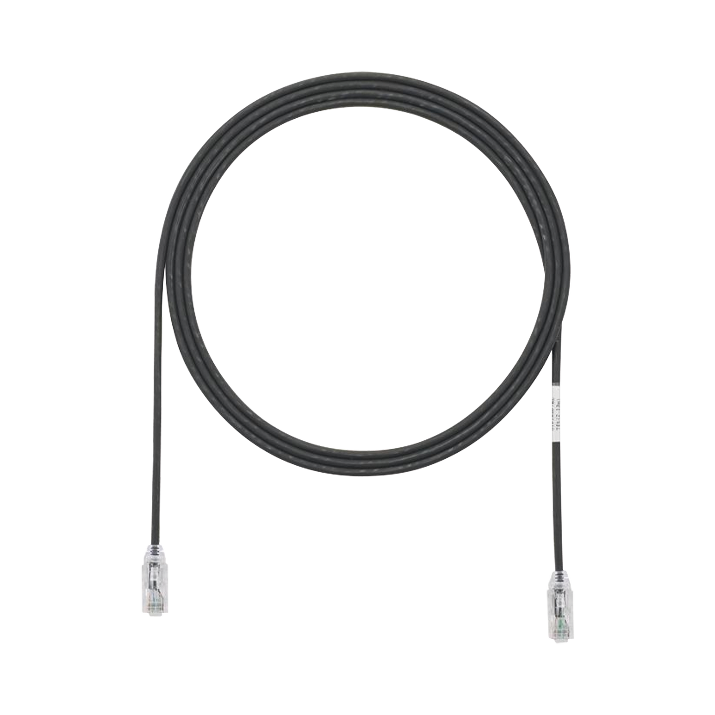 UTP28SP10BL|Cable de Parcheo TX6, UTP Cat6, Diámetro Reducido (28AWG), Color Negro, 10ft