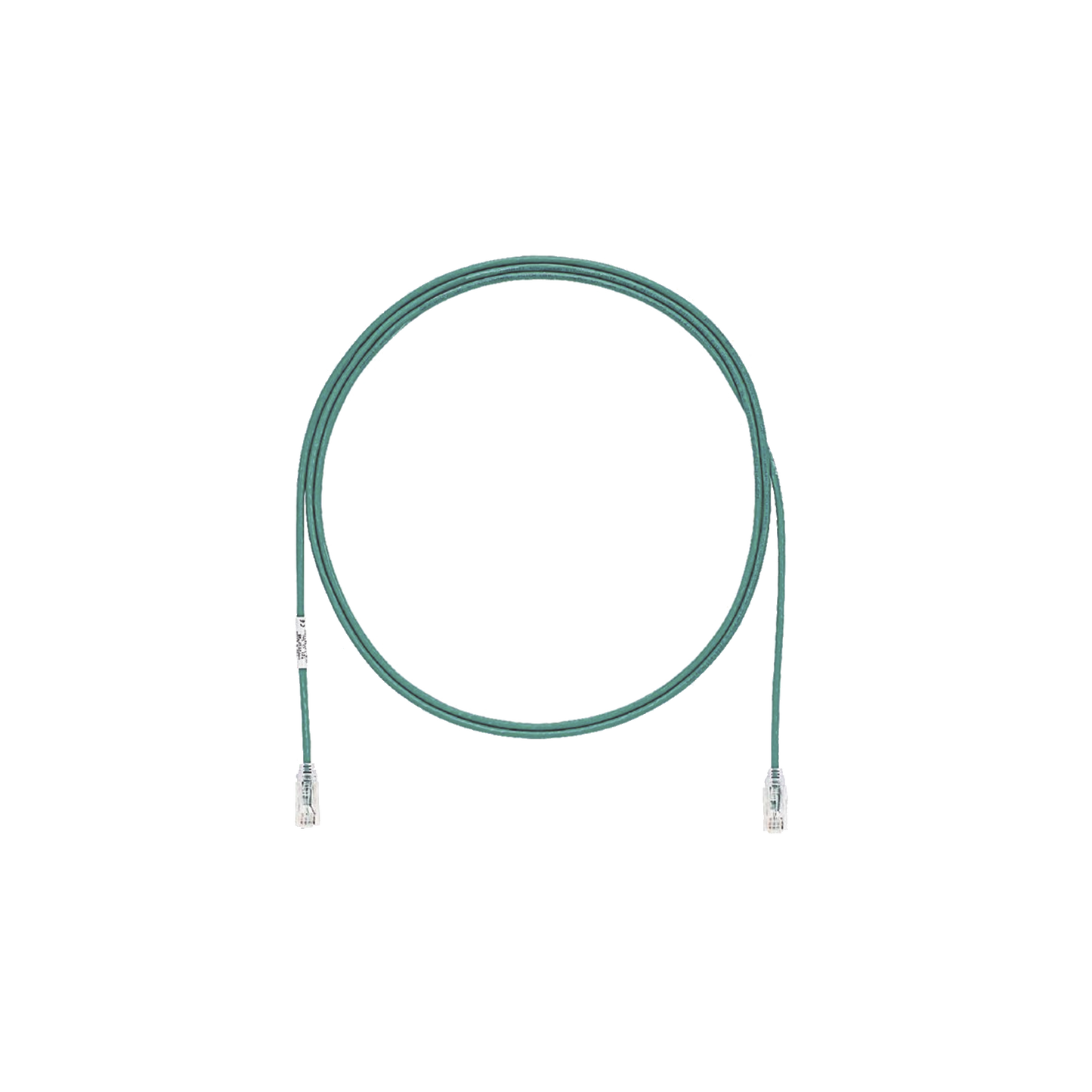 UTP28SP3GR|Cable de Parcheo TX6, UTP Cat6, Di?ímetro Reducido (28AWG), Color Verde, 3ft