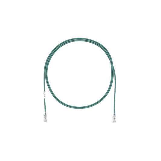 UTP28SP3GR|Cable de Parcheo TX6, UTP Cat6, Di?ímetro Reducido (28AWG), Color Verde, 3ft