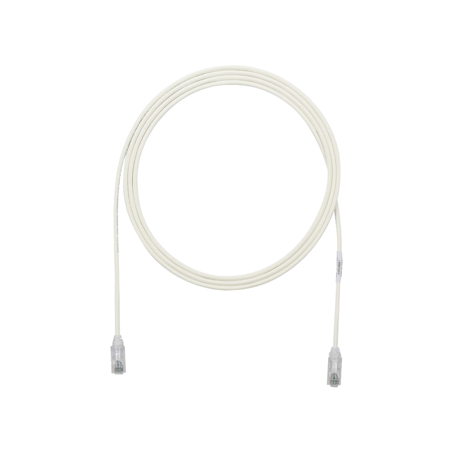 UTP28SP7|Cable de Parcheo TX6, UTP Cat6, Di?ímetro Reducido (28AWG), Color Blanco Mate, 7ft