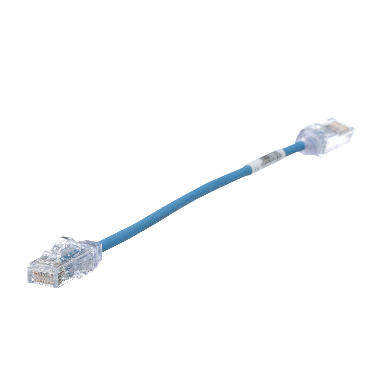 UTP28SP8INBU|Cable de Parcheo TX6, UTP Cat6, Di?ímetro Reducido (28AWG), Color Azul, 8in (20.2cm)