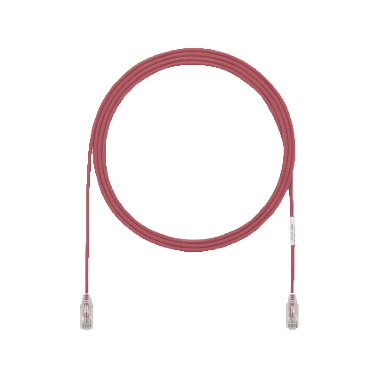 UTP28X3RD|Cable de Parcheo UTP Cat6A, CM/LSZH, Di?ímetro Reducido (28AWG), Color Rojo, 3ft