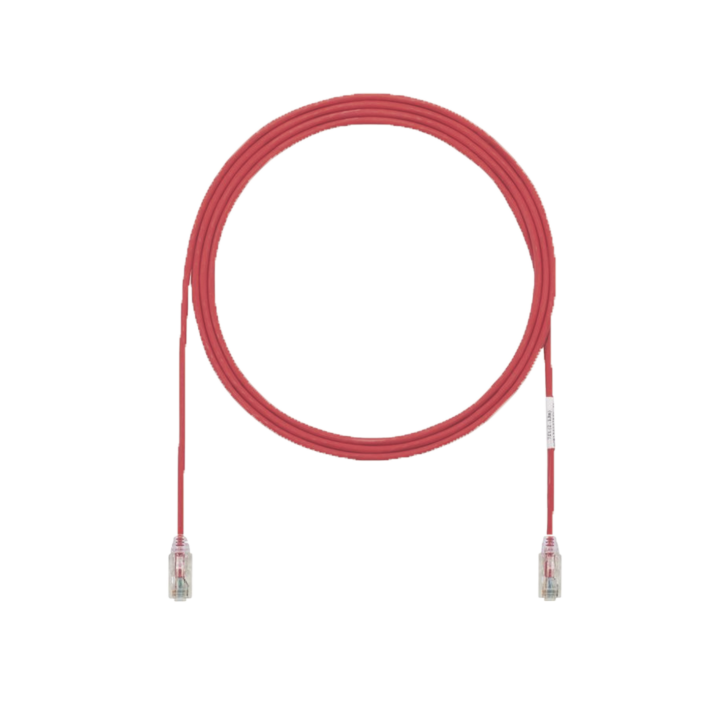 UTP28X5RD|Cable de Parcheo UTP Cat6A, CM/LSZH, Di?ímetro Reducido (28AWG), Color Rojo, 5ft