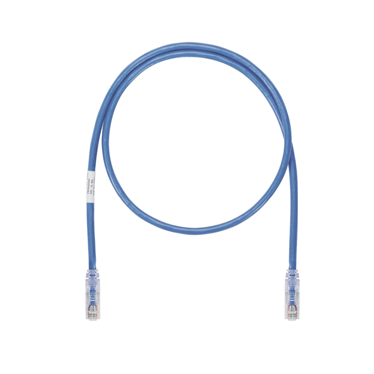 UTP6AX10BU|Cable de Parcheo UTP, Cat6A, 24 AWG, CM, Color Azul, 10ft