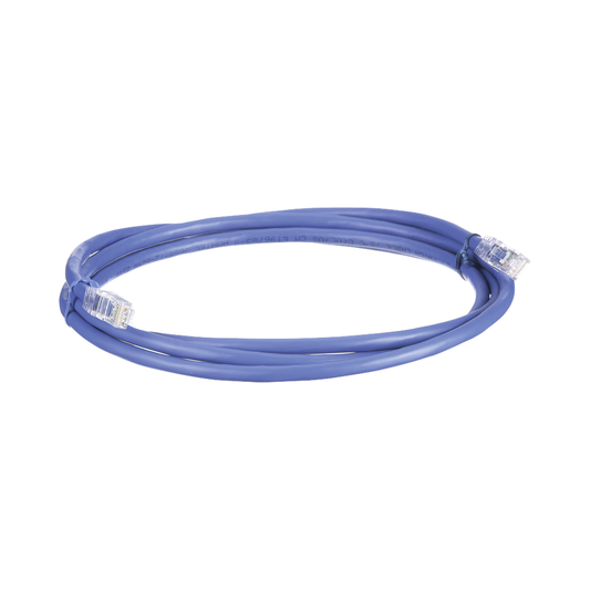 UTP6AX5BU|Cable de Parcheo UTP, Cat6A, 24 AWG, CM, Color Azul, 5ft