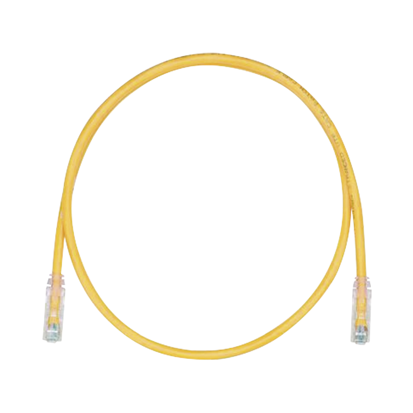 UTPSP3YLY|Cable de Parcheo TX6, UTP Cat6, 24 AWG, CM, Color Amarillo, 3ft