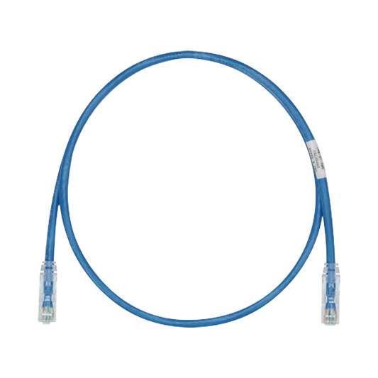 UTPSP5BUY|Cable de Parcheo TX6, UTP Cat6, 24 AWG, CM, Color Azul, 5ft
