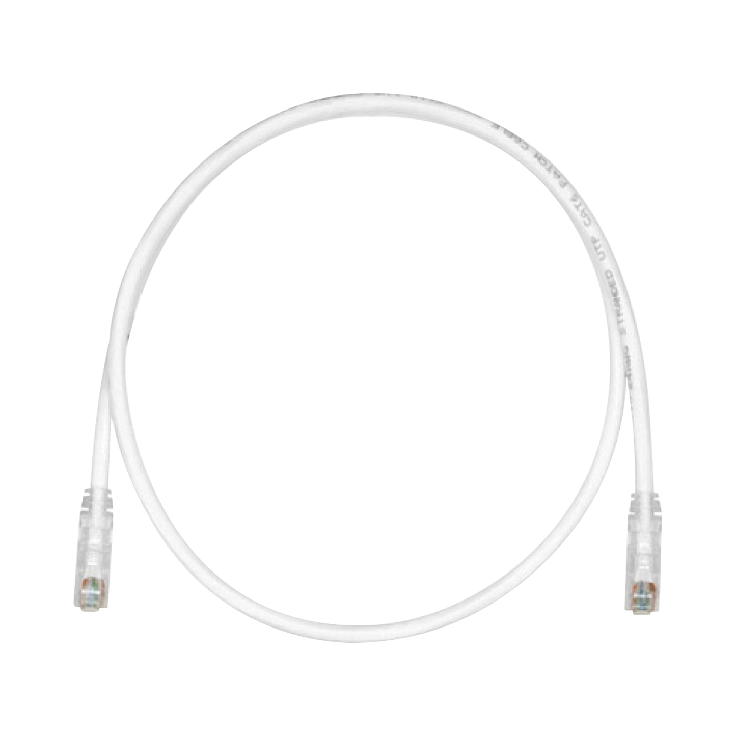 UTPSP5Y|Cable de Parcheo TX6, UTP Cat6, 24 AWG, CM, Color Blanco Mate, 5ft