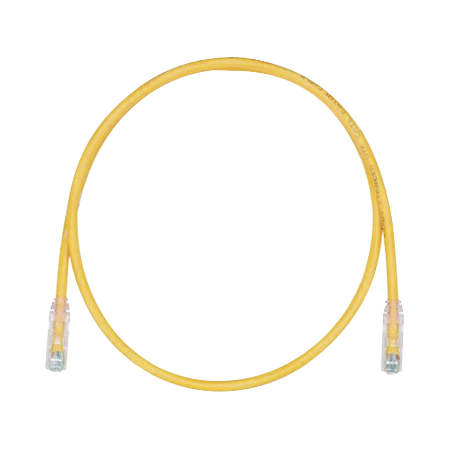 UTPSP5YLY|Cable de Parcheo TX6, UTP Cat6, 24 AWG, CM, Color Amarillo, 5ft