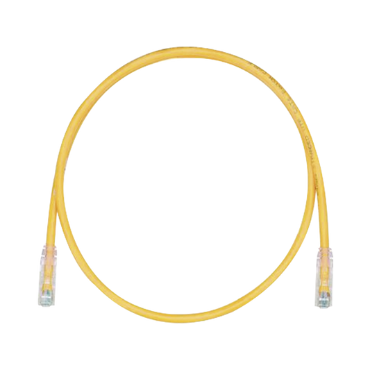 UTPSP7YLY|Cable de Parcheo TX6, UTP Cat6, 24 AWG, CM, Color Amarillo, 7ft