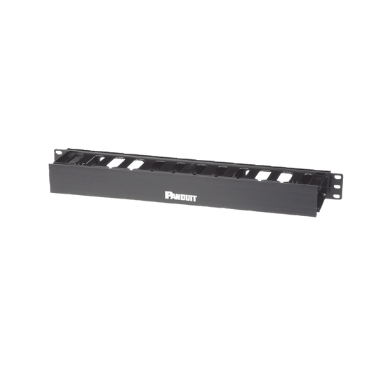 WMPFSE|Organizador de Cables Horizontal PatchLink, Sencillo (Solo Frontal), Para Rack de 19in, 1UR