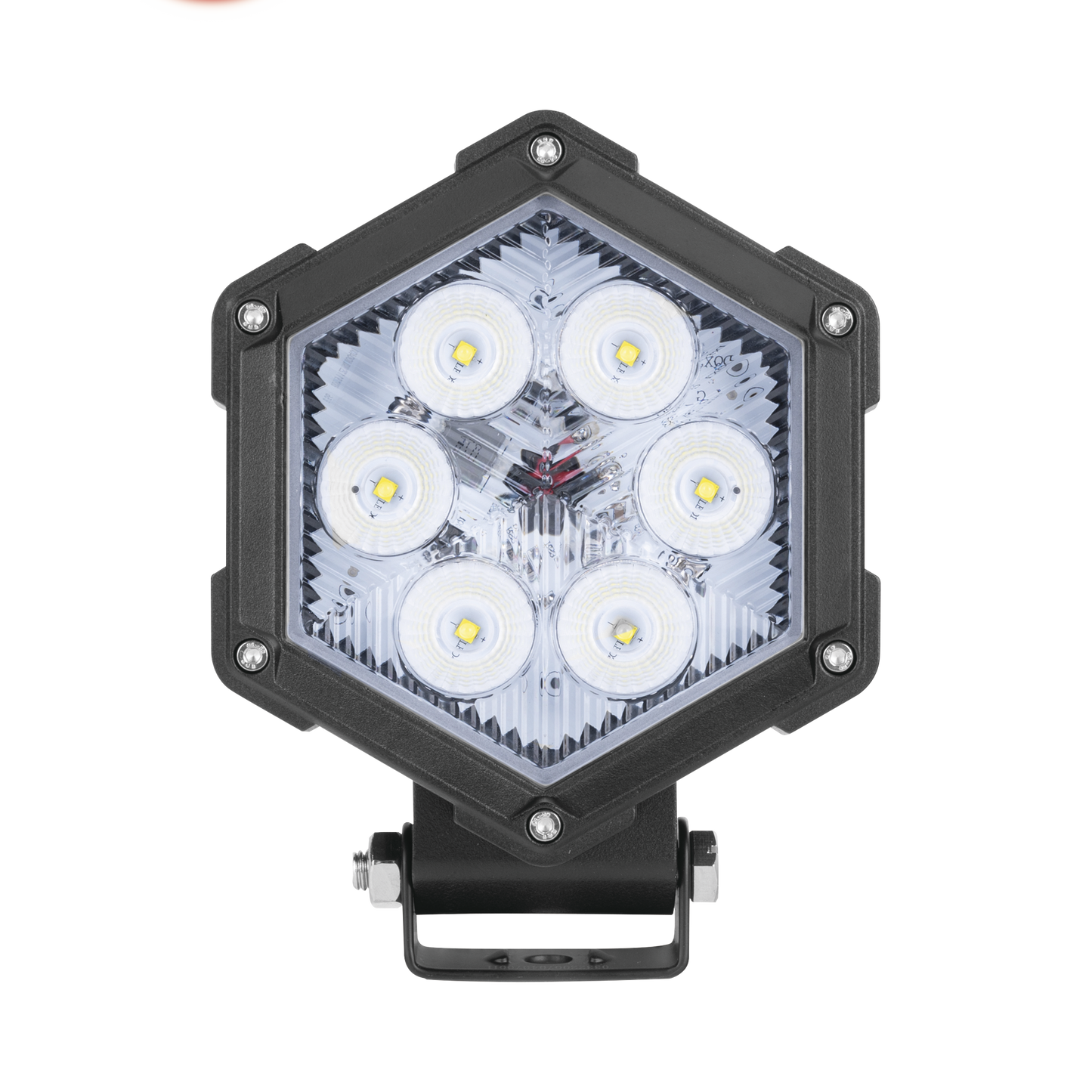 XCHR30|Luz de Trabajo Ultra brillante, 6 Led, 2200 Lumenes, 30 watts, 12-24 Vcc