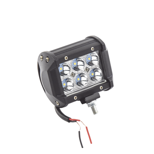 XD18F|Luz de Trabajo de 6 LED, 1500 L??menes, 9 Watts, 10-30 Vcc, IP67, 4 pulgadas